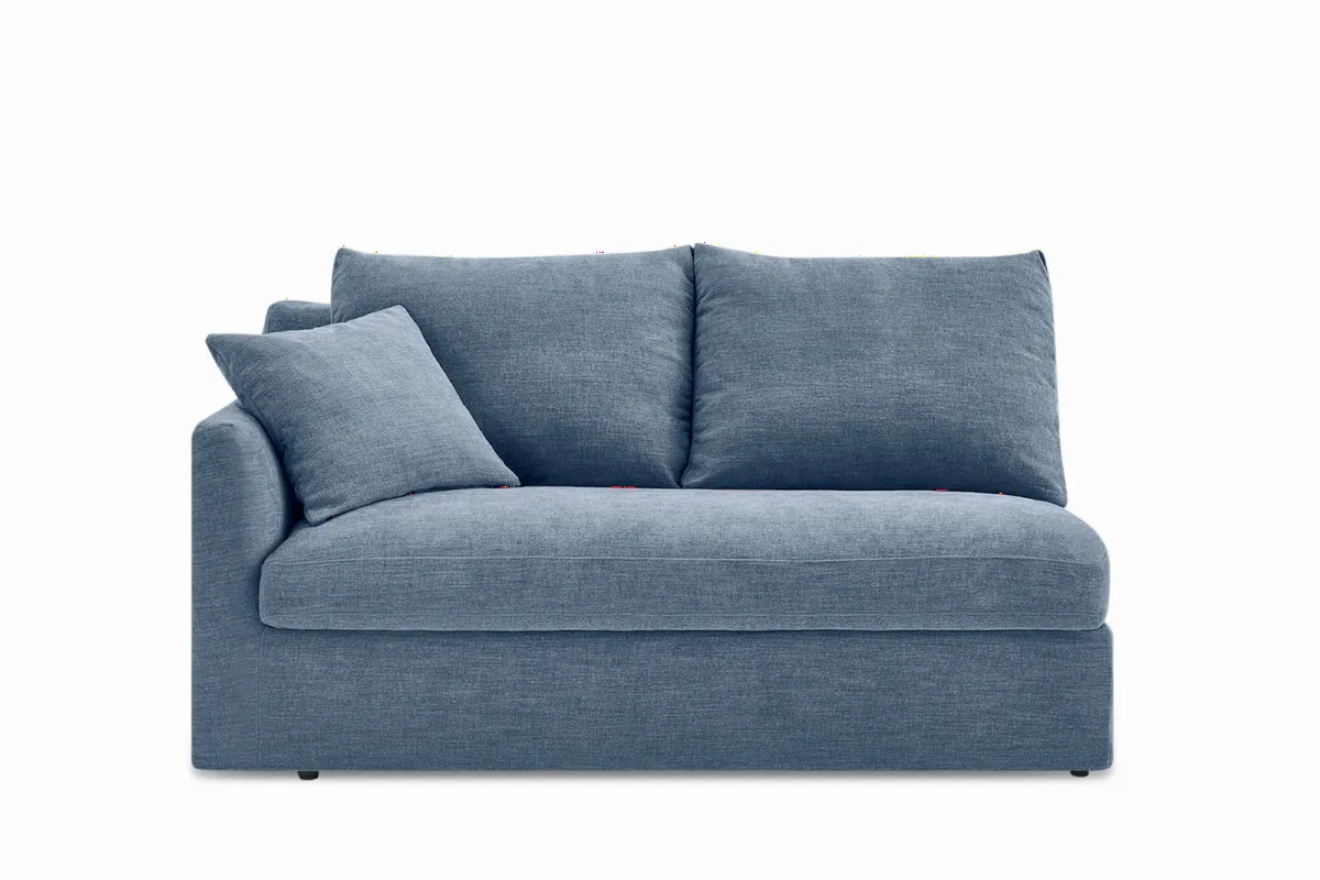 Agnes Slipcover Storage Left Arm 2 Seater Couch - view 5