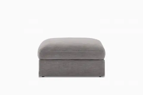 Agnes Slipcover Storage Ottoman