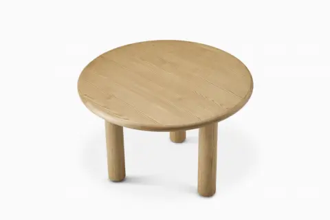 Ashen Round Dining Table