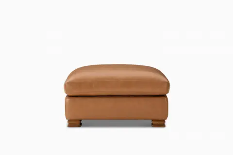 Atelier Kagan Leather Ottoman