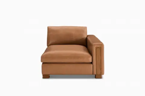 Atelier Kagan Leather Right Chaise