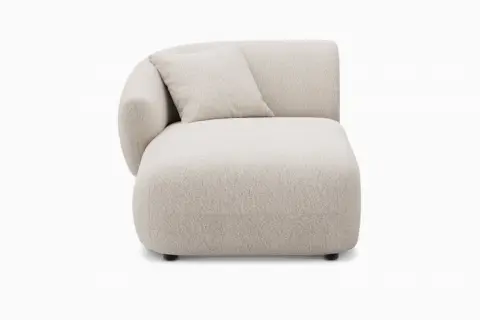 Auburn Performance Fabric Left Arm Chaise