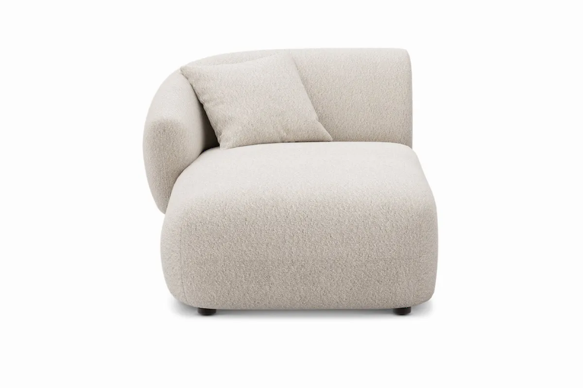 Auburn Performance Fabric Left Arm Chaise