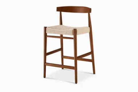 Austen Counter Stool, Walnut Stain