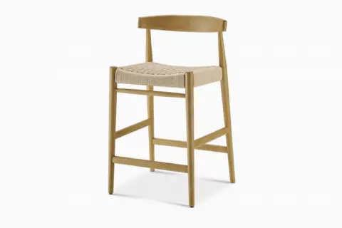 Austen Counter Stool, White Wash