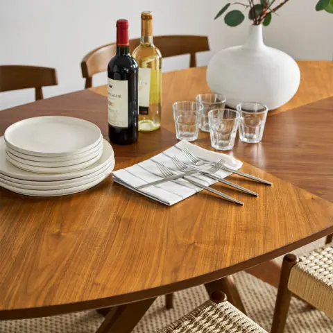 Brighton Oval Dining Table with Austen Chair Set