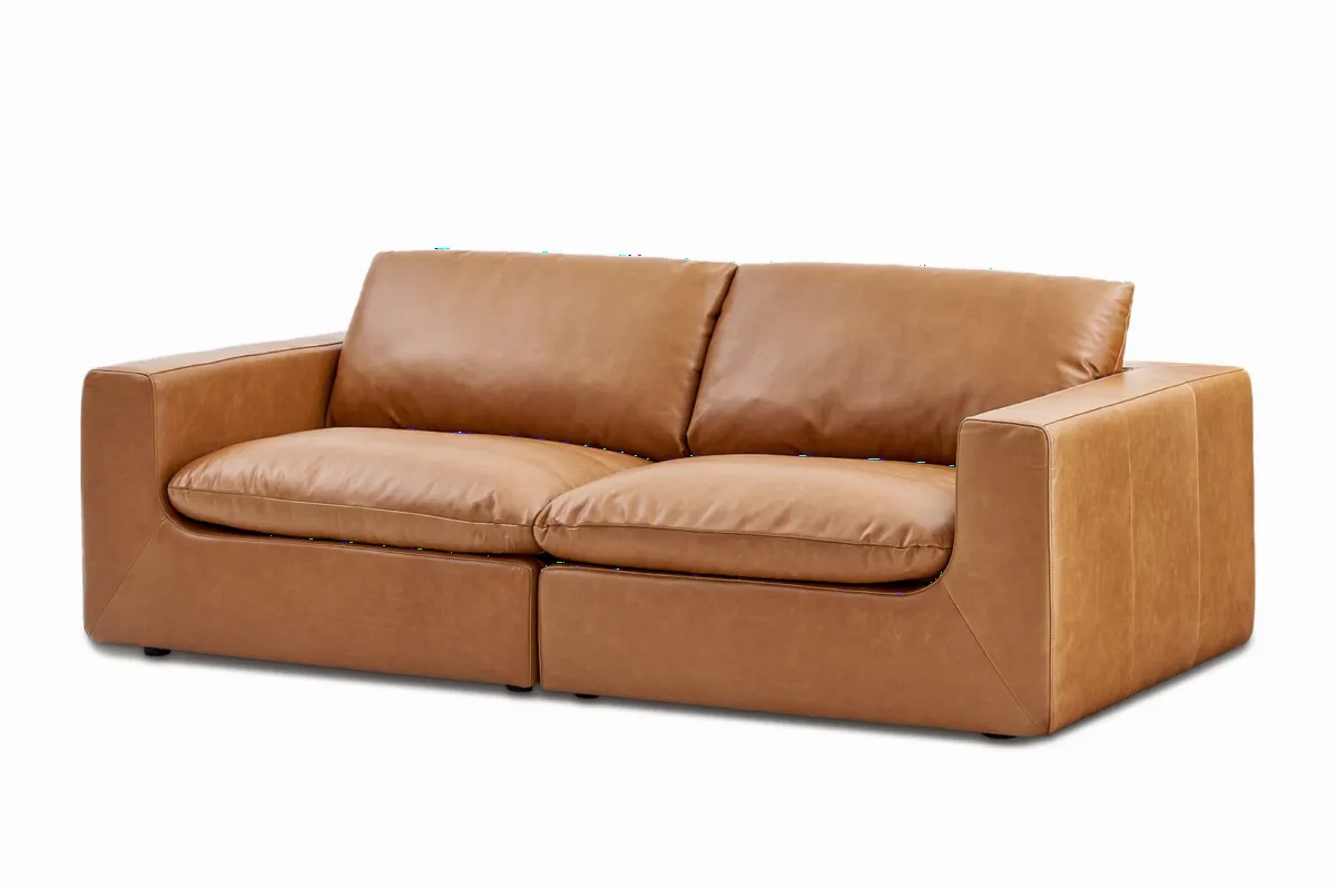 Dawson Leather Sofa - view 4