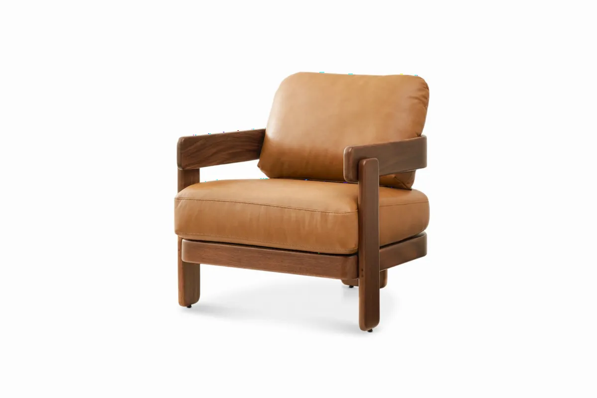 Eden Leather Armchair - view 8