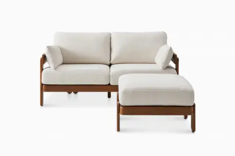 Eden Loveseat with Ottoman