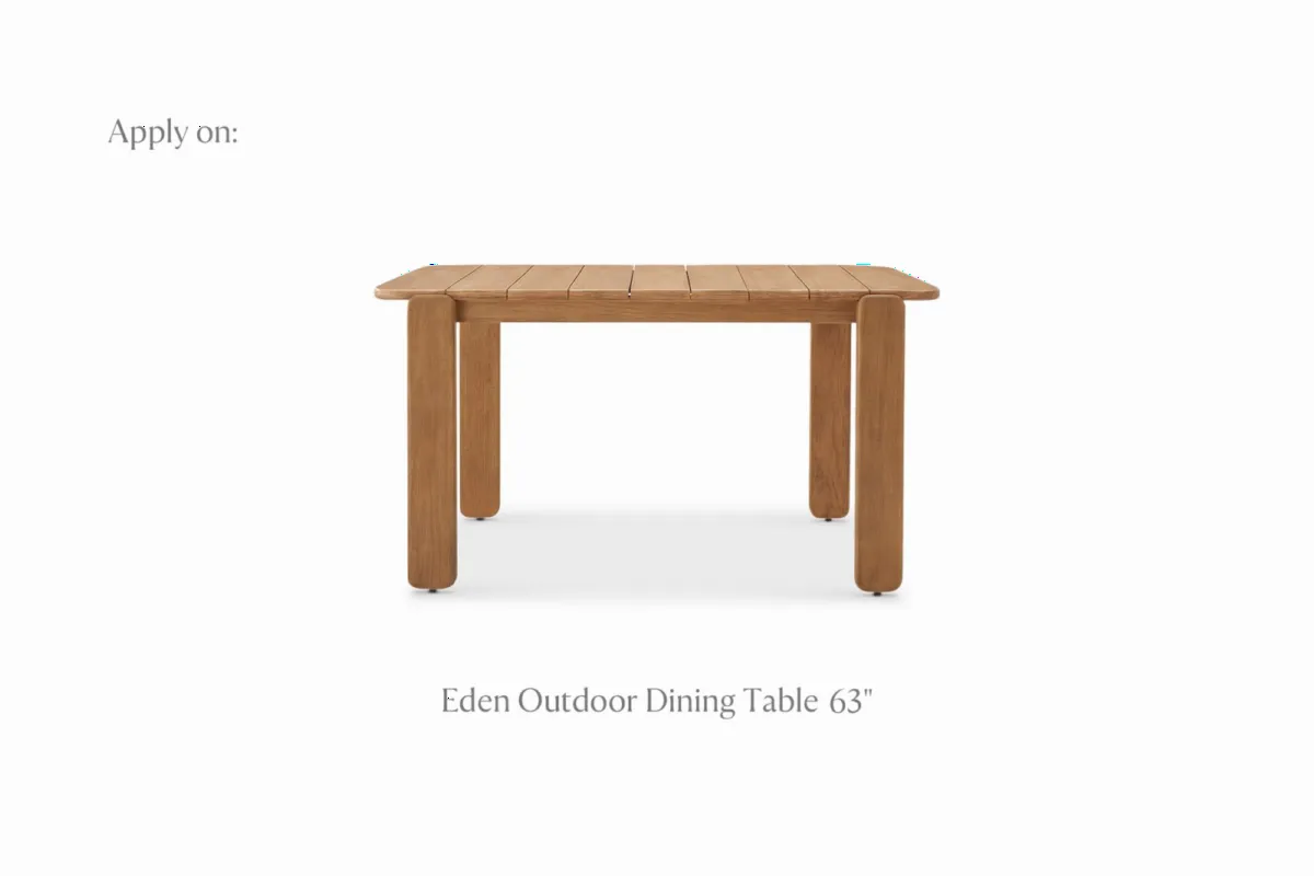 Eden Outdoor Dining Table Cover