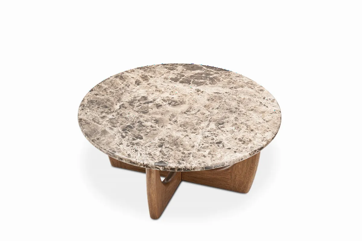Elio Marble Round Coffee Table - view 3