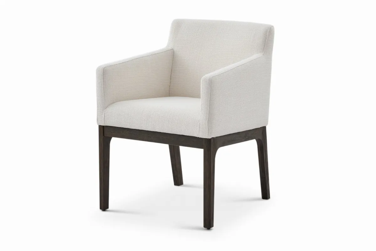 Elliot Performance Fabric Dining Arm Chair - view 2