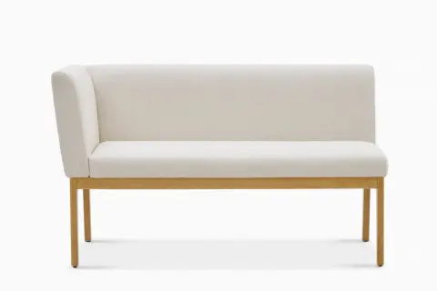 Elliot Performance Fabric Left Banquette Bench