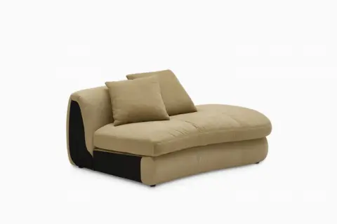 Fable Leather Right Chaise