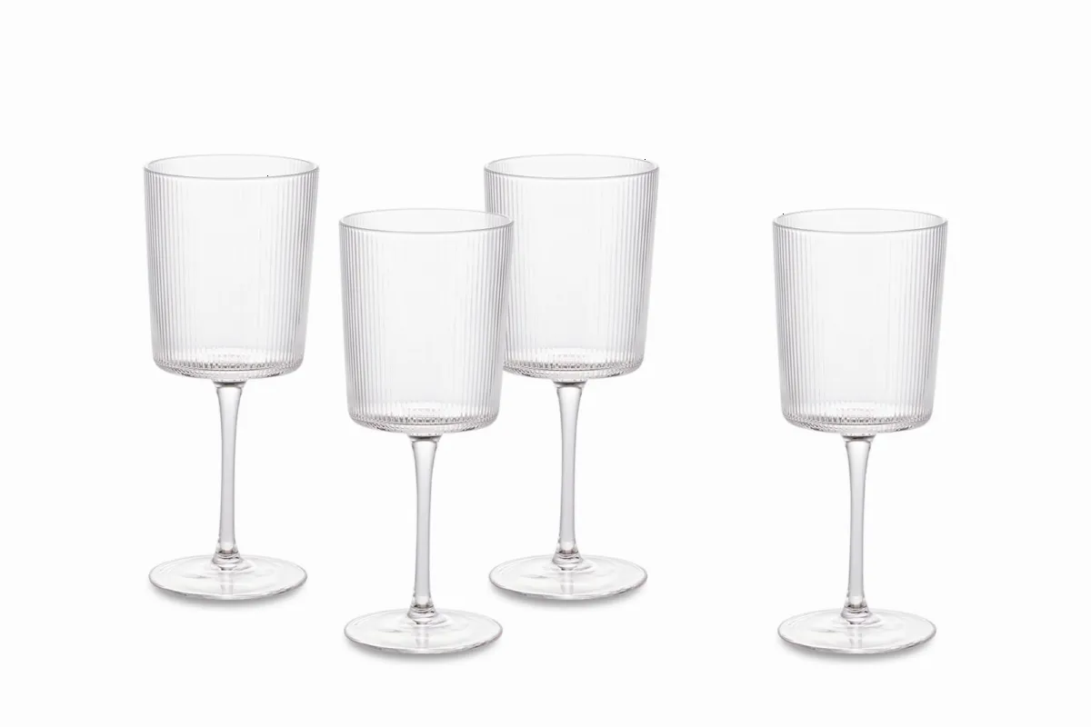 Flute All-Purpose Wine Glasses, Set of 4 - view 2