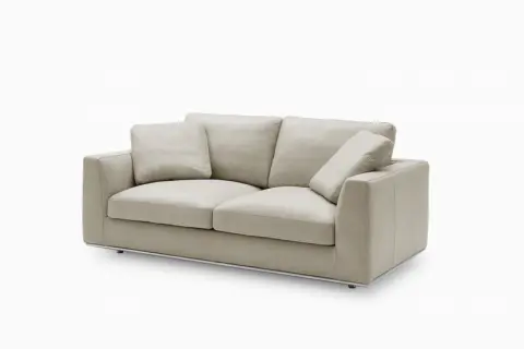 Hamilton Leather Loveseat