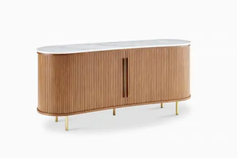 Harper Marble Sideboard