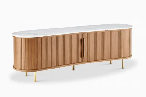 Harper Marble TV Stand
