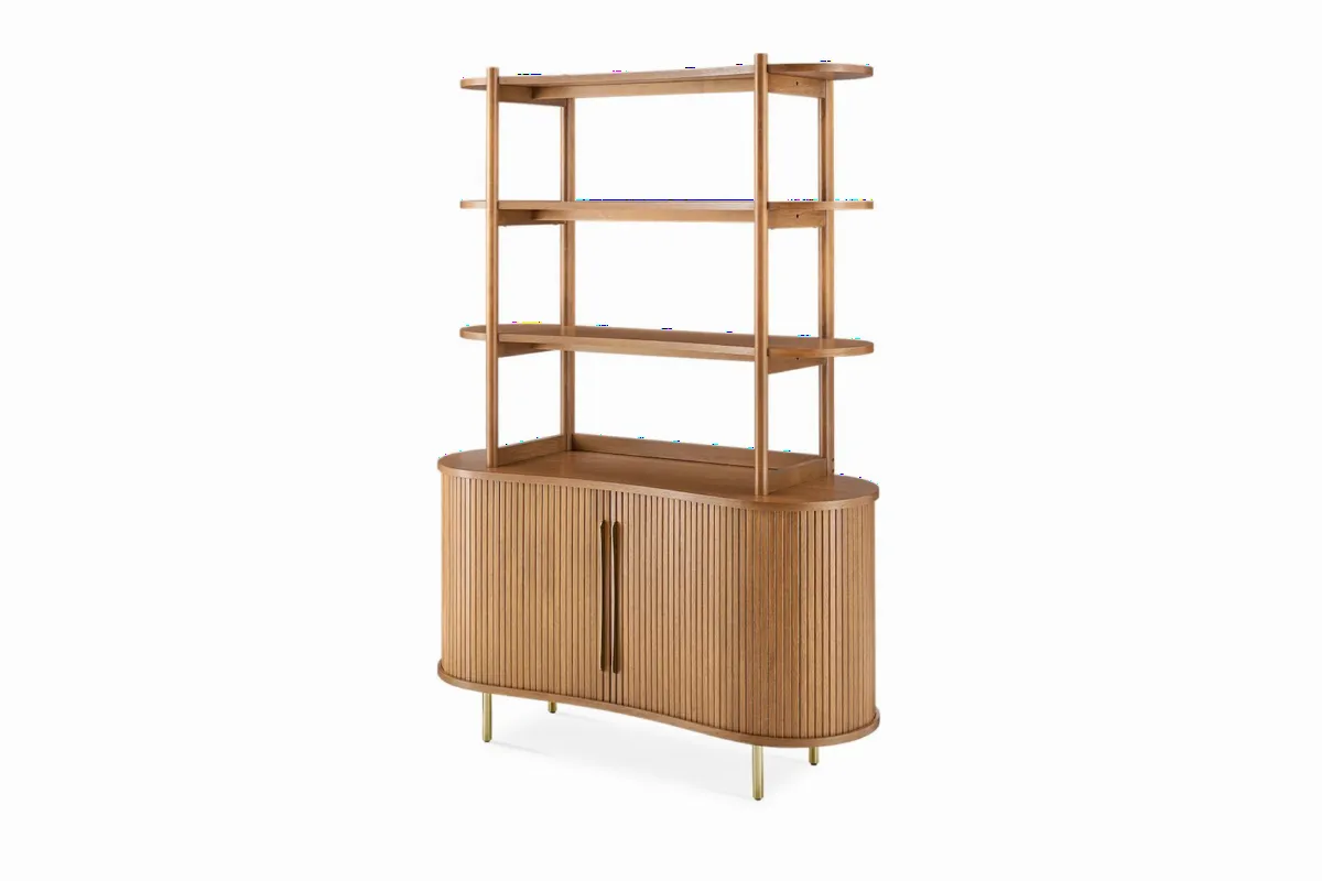 Harper Small Sideboard with Hutch - view 4