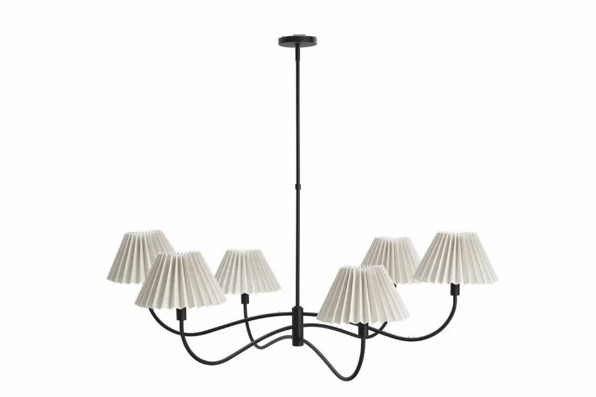 Iris 6-Light Chandelier - view 2