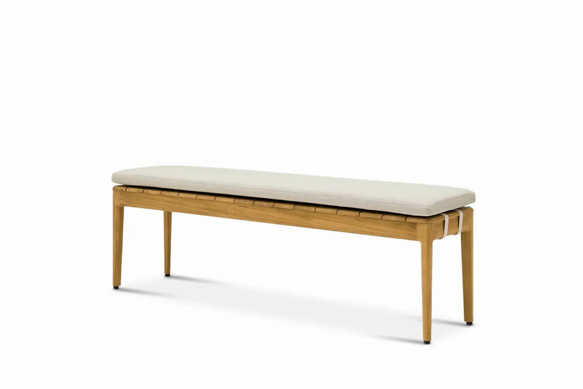 Isla Outdoor Dining Bench - view 3