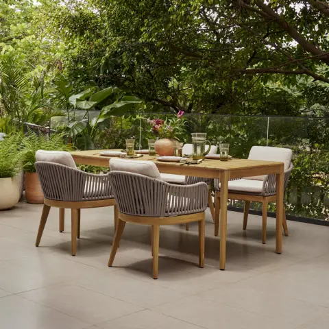 Isla Outdoor Dining Chair Set