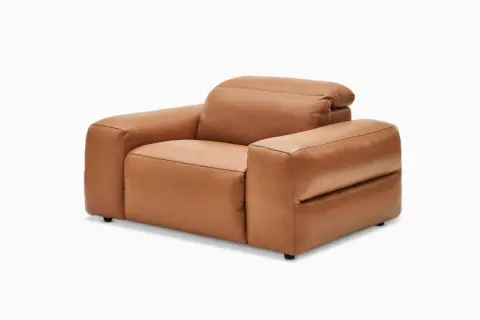 Jaron Leather Recliner Armchair
