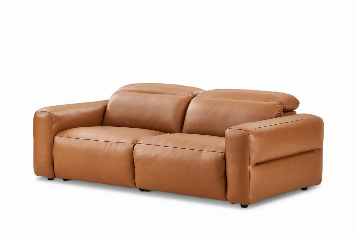 Jaron Leather Recliner Sofa - view 5