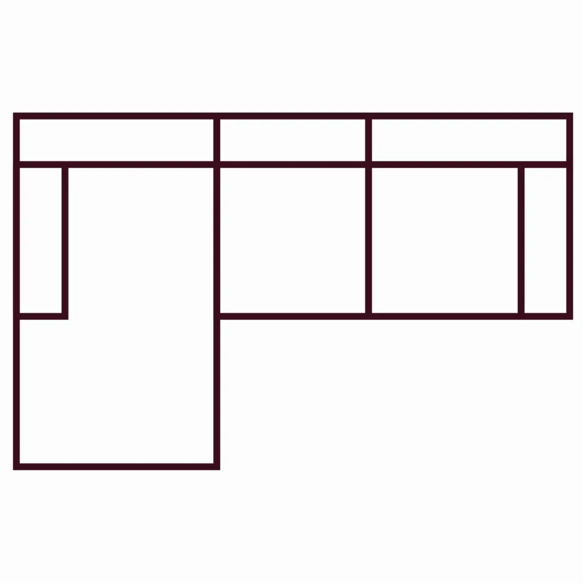 Lena Performance Fabric L-Shape Sectional Couch - view 3