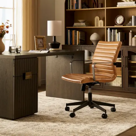Levi Leather Office Chair