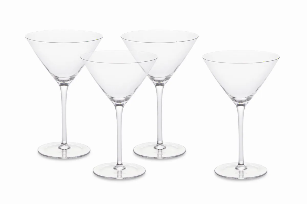 Lucent Martini Glasses, Set of 4 - view 4