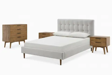 Madison Bed with Seb Bedroom Storage