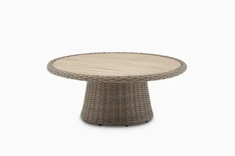 Malta Outdoor Round Pedestal Coffee Table