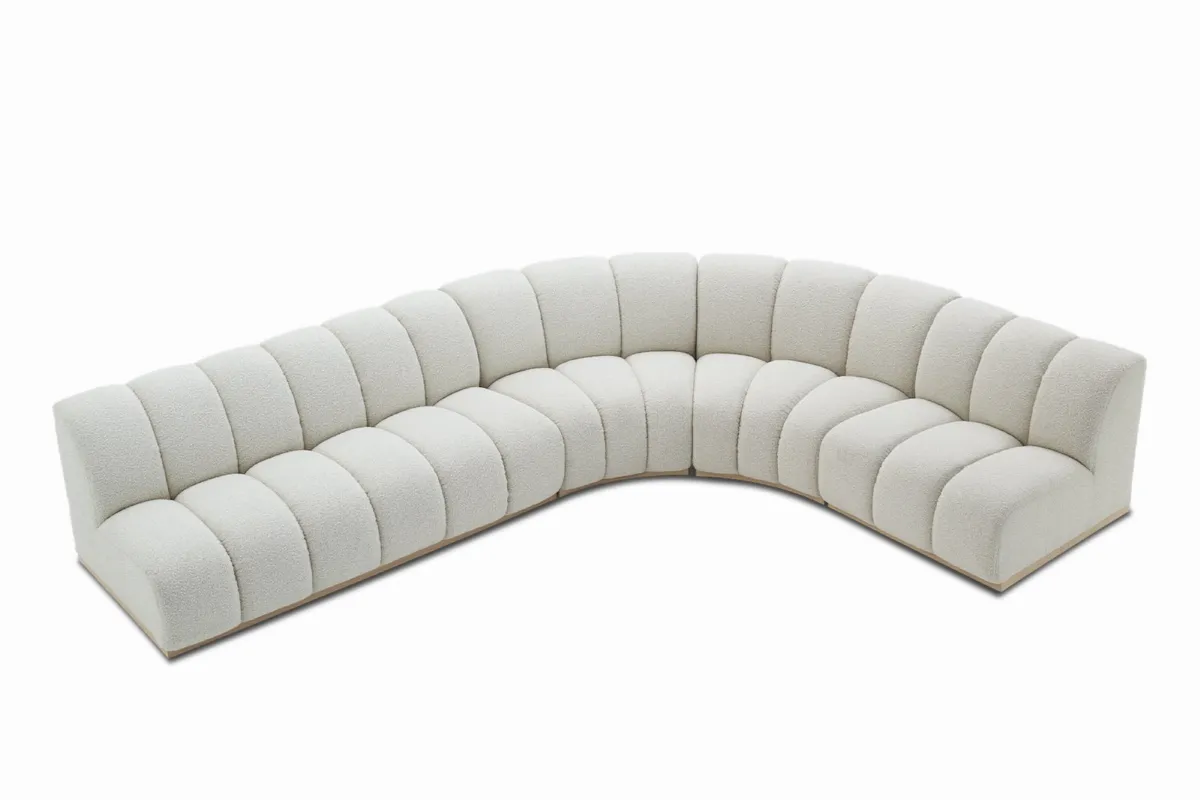 Marlow Performance Bouclé Chaise Sectional Couch - view 7