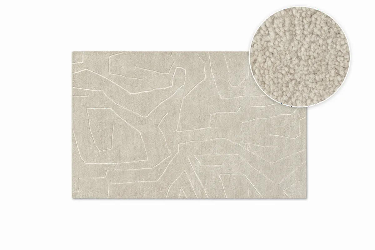 Mira Wool Area Rug - view 3