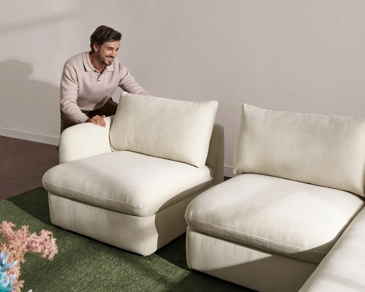 Ollie Storage Right Arm Couch - view 7