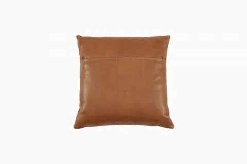 Orion Leather Throw Pillow