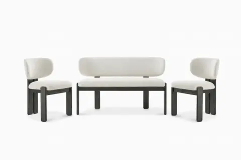 Oslo Dining Chair and Bench Set