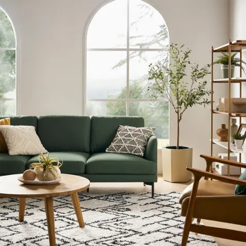 Pebble L-Shape Sectional Couch