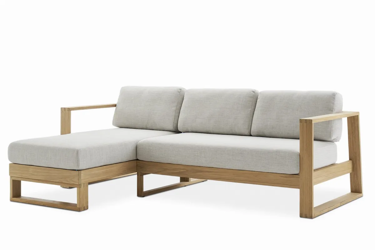 Rio Outdoor Chaise Sectional Couch - view 5
