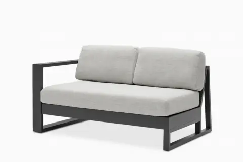 Rio Outdoor Left Arm 2 Seater Couch