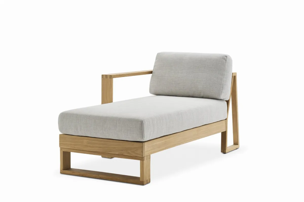 Rio Outdoor Left Chaise Couch - view 8