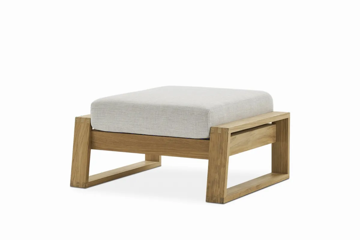 Rio Outdoor Ottoman - view 4