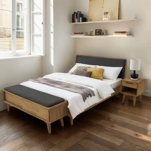 Seb 1-Drawer Nightstand