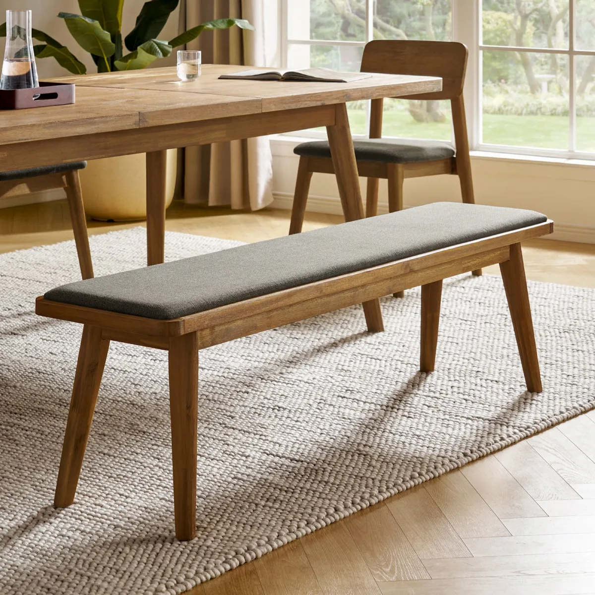 Seb Extendable Dining Set for 4-6 - view 3