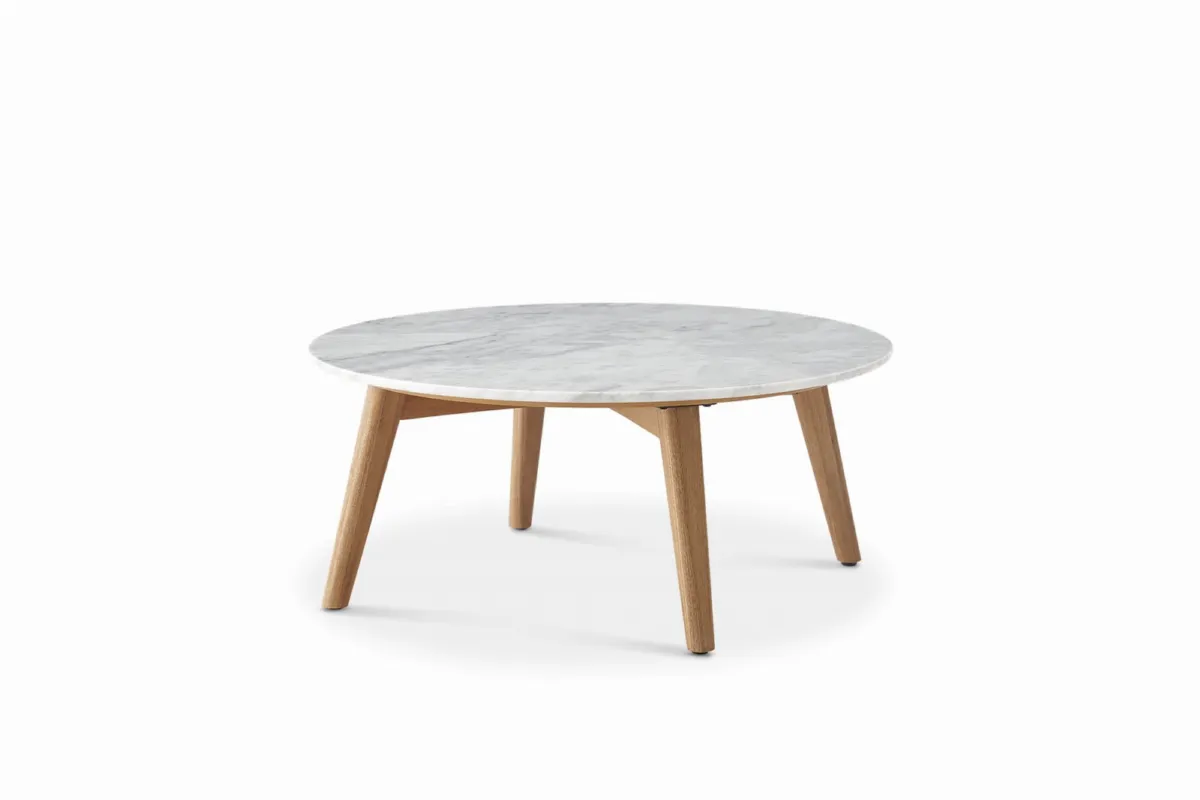 Seb Round Marble Coffee Table - view 2