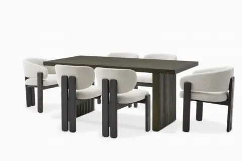 Sloane Dining Table with Oslo Chair Set