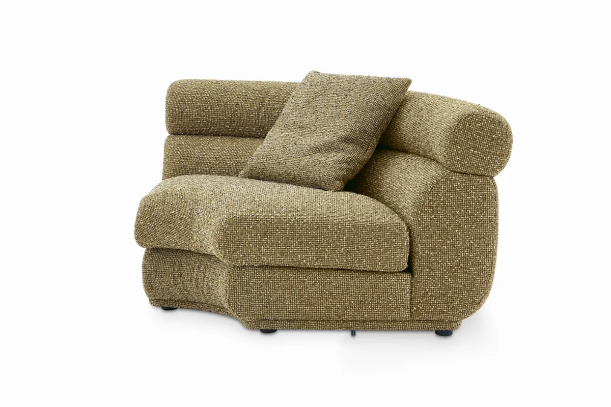 Solari Performance Fabric Corner Sofa - view 6