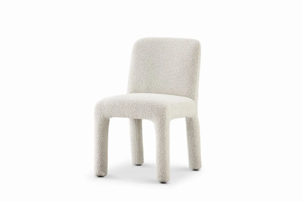 Sonia Performance Bouclé Dining Chair - view 5