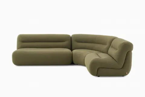 Tovi Performance Boucle 3-Piece Chaise Sectional Couch